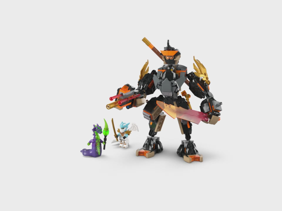 Lego Ninjago 71854  Cole’s Mission Mech &amp; Dragon Zane