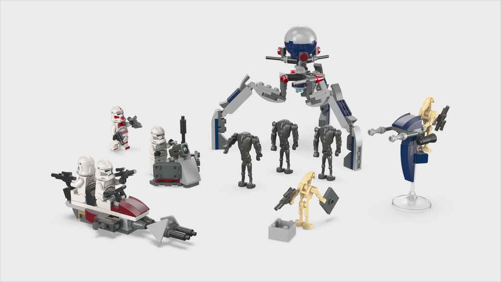 Lego Star wars 75372 Clone Trooper &amp; Battle Droid Battle Pack