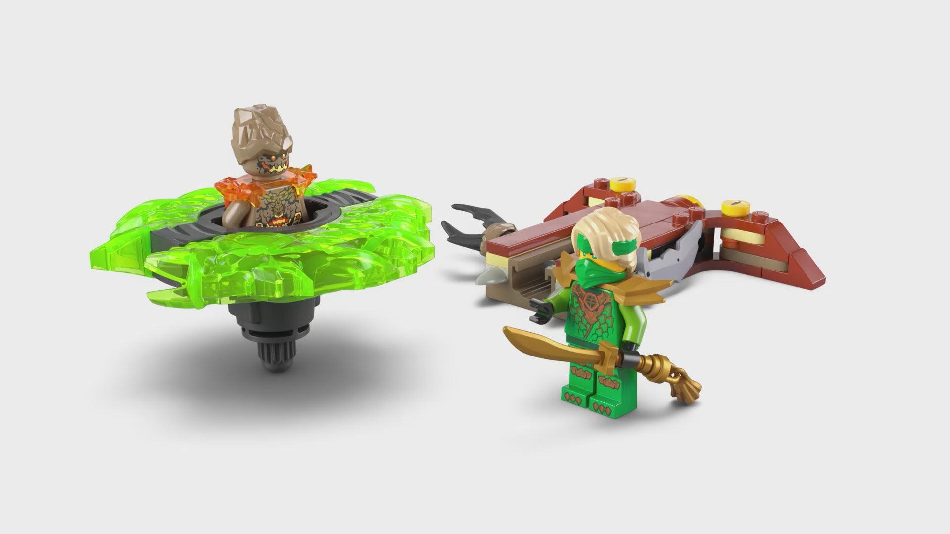 Lego Ninjago 71850  Lloyd vs. Earth Monster Spinner