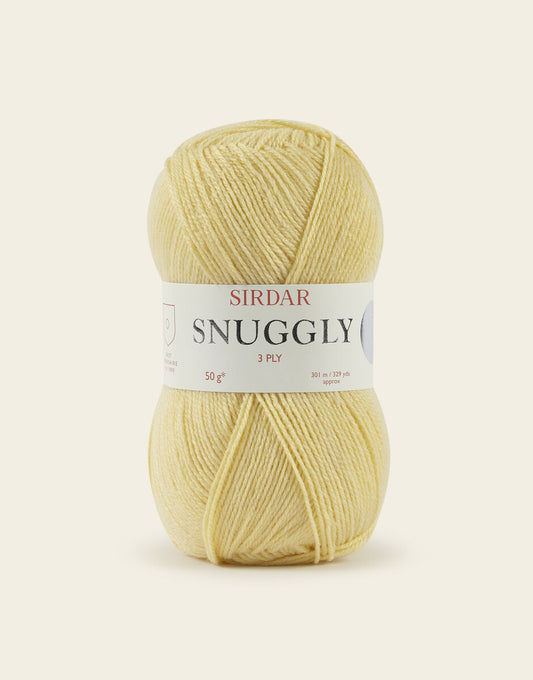 Sirdar Snuggly 3ply buttercup (526), 50g