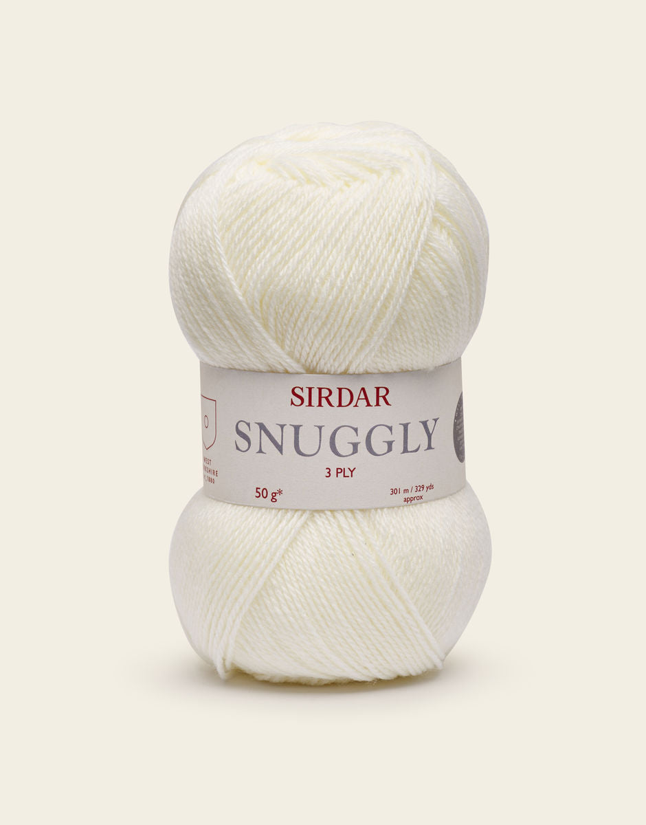 Sirdar Snuggly 3ply Cream (303), 50g
