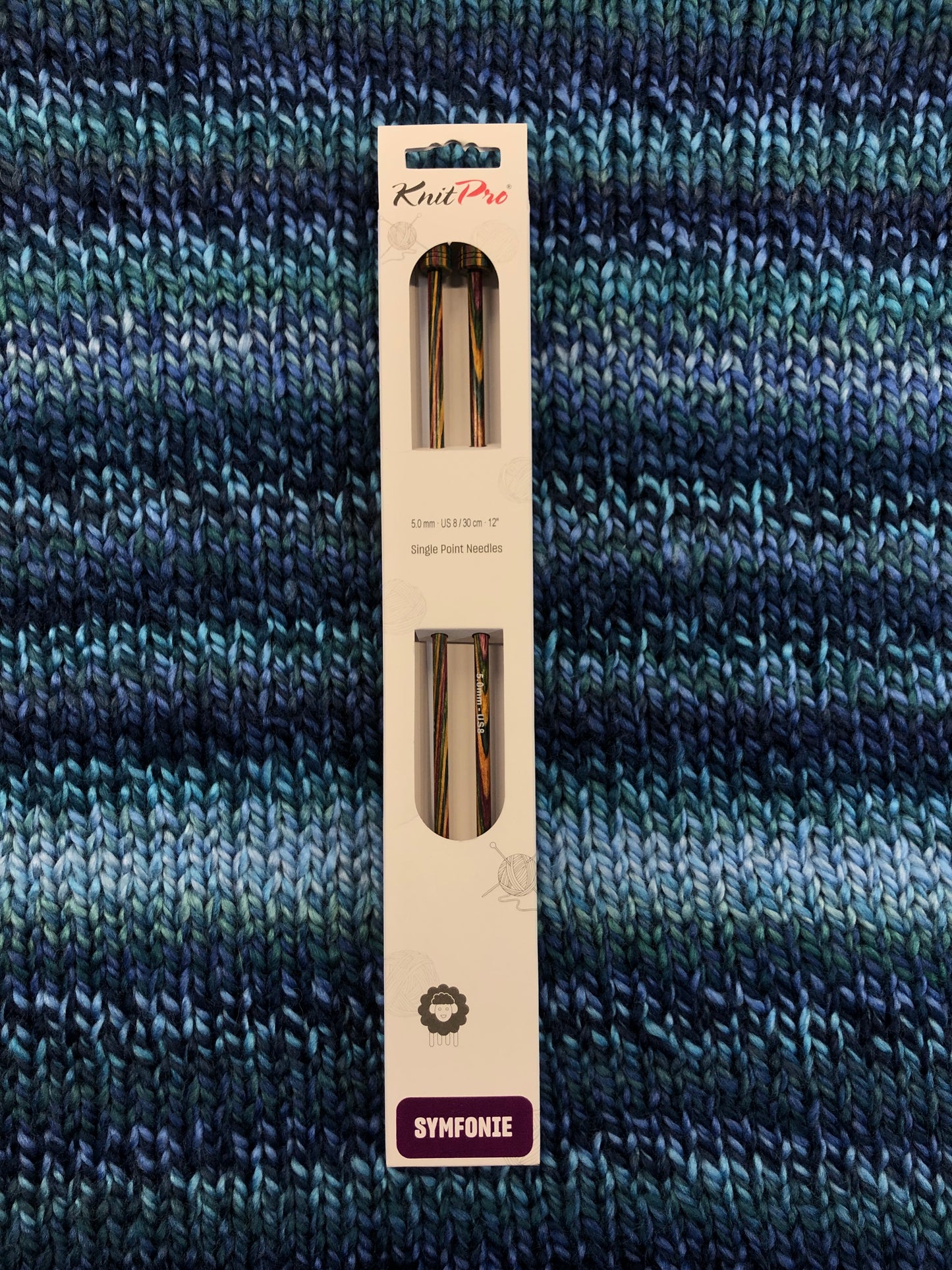 KnitPro Symfonie knitting needles 5mm, 30cm length