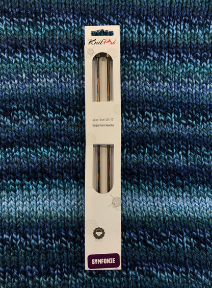 KnitPro Symfonie knitting needles 4mm, 30cm length