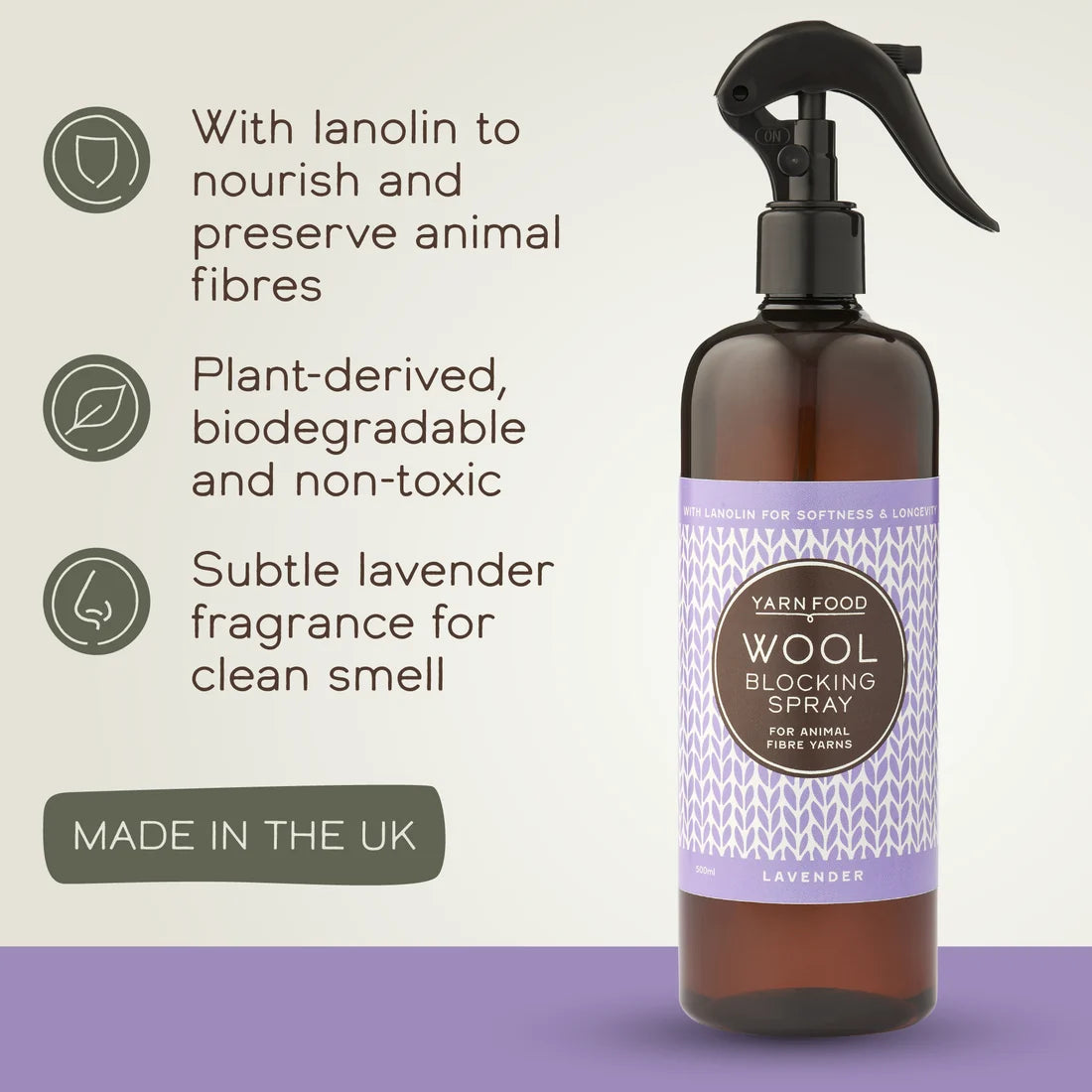 Yarn food, Wool Blocking Spray