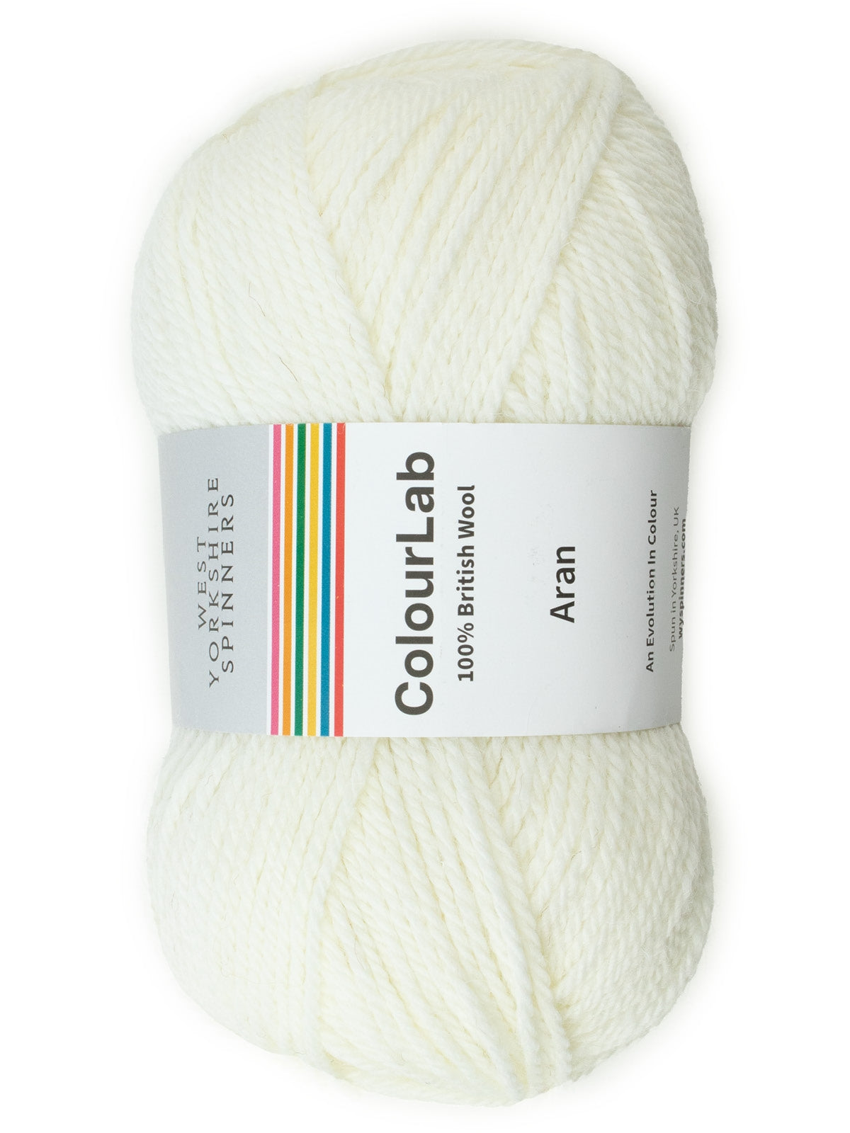WYS West Yorkshire Spinners Colourlab Aran Winter white 1171