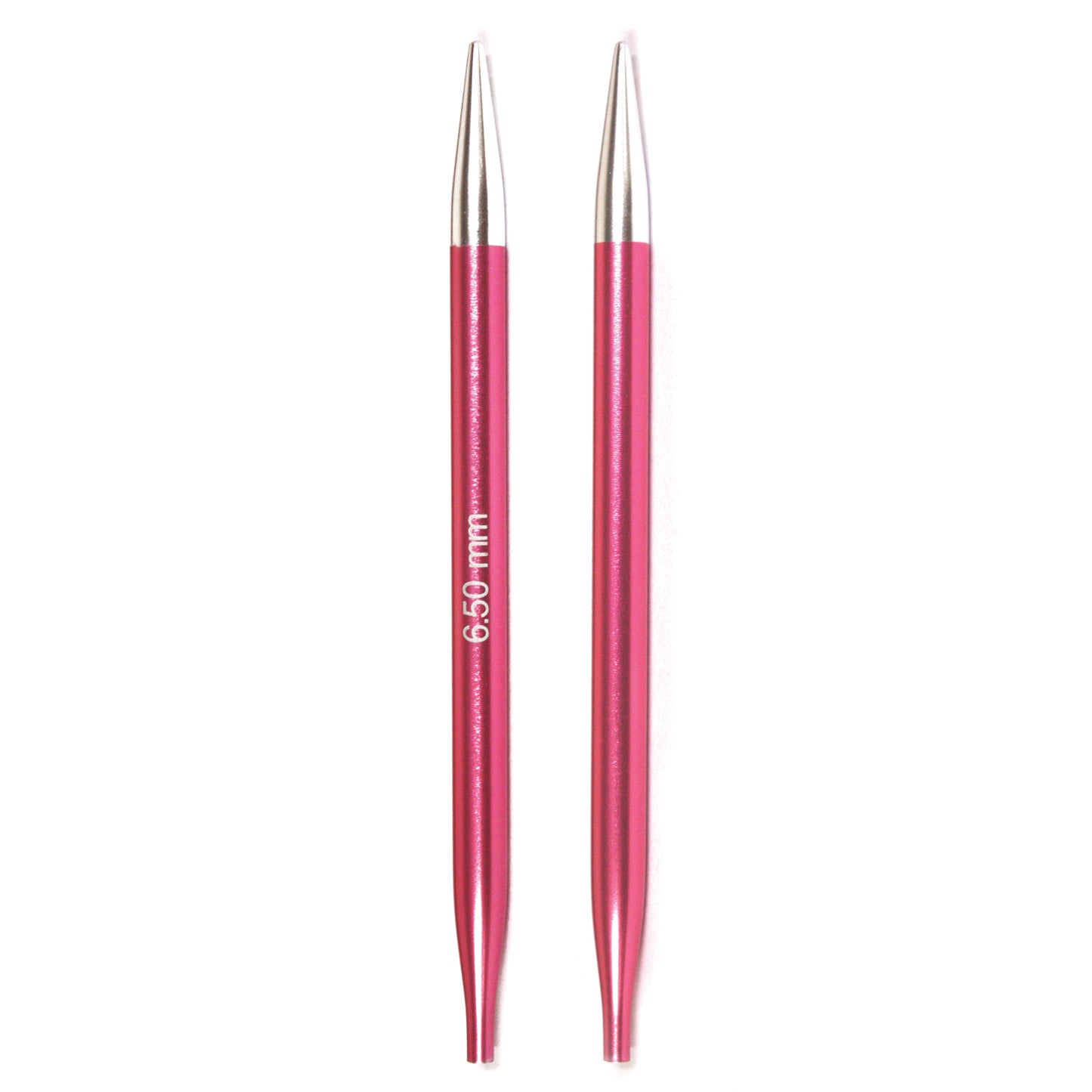 KnitPro Zing Interchangeable needles, 6.50mm, 5" length