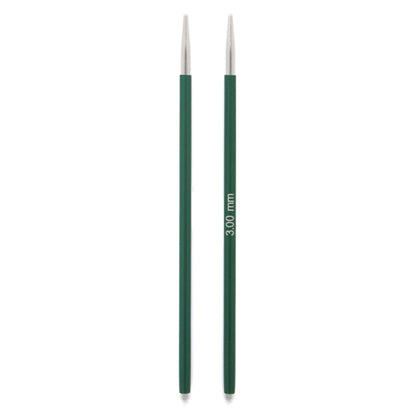KnitPro Zing Interchangeable needles, 3mm, 5" length