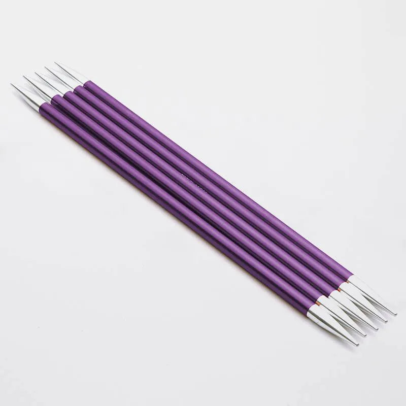 Knit Pro, Double Pointed Needles, Zing 15cm