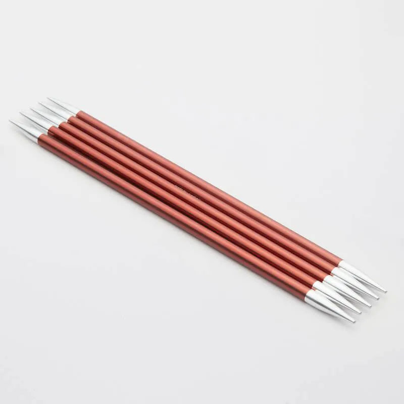 Knit Pro, Double Pointed Needles, Zing 15cm