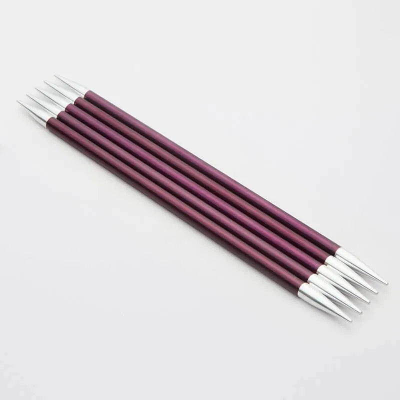 Knit Pro, Double Pointed Needles, Zing 15cm