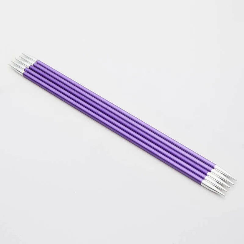 Knit Pro, Double Pointed Needles, Zing 15cm